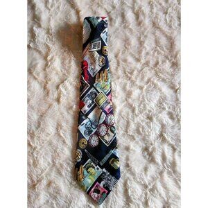 Nicole Miller Wallstreet/Banker Silk Necktie 10" x 4"